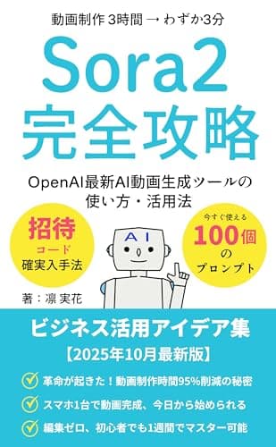 Sora 2 完全攻略 OpenAI最新AI動画生成ツールの使い方・活用法【2025年10月最新版】