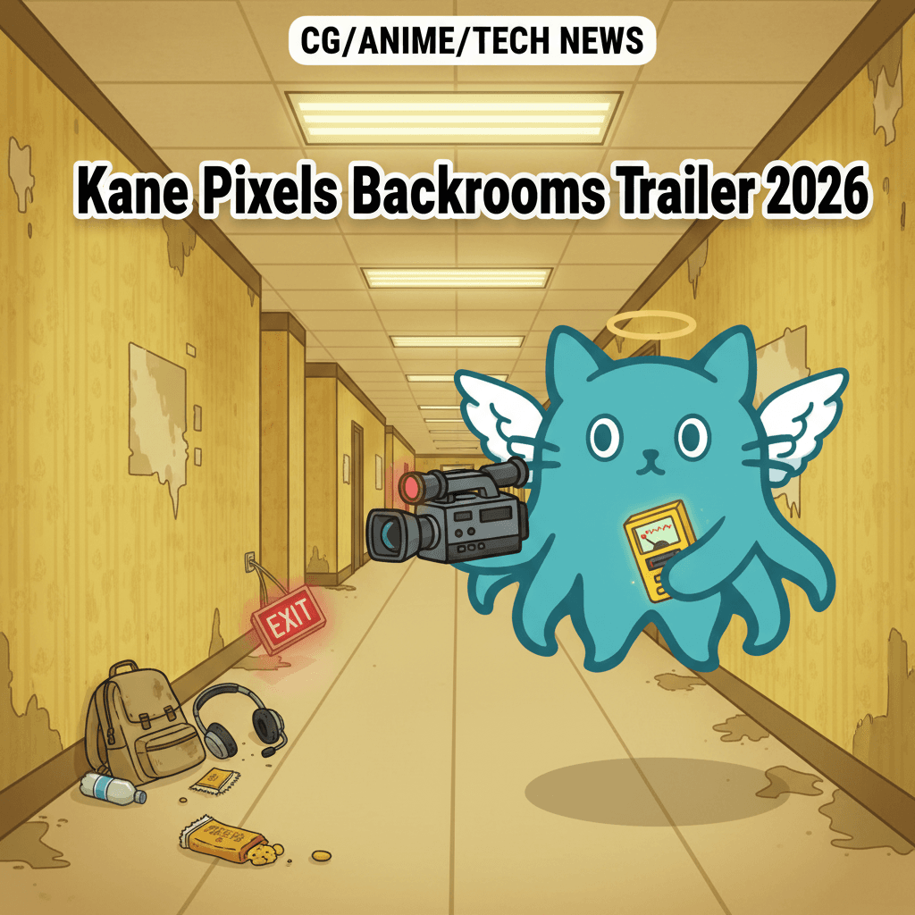 Kane Pixels制作の実写映画版「Backrooms」トレーラー公開!2026年5月全米公開予定──YouTube発のホラーシリーズが映画化